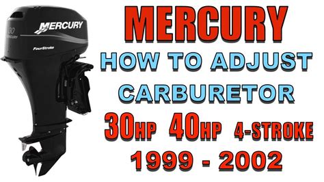 <b>4</b> cubic inches so, different blocks. . Mercury 4 stroke carb adjustment